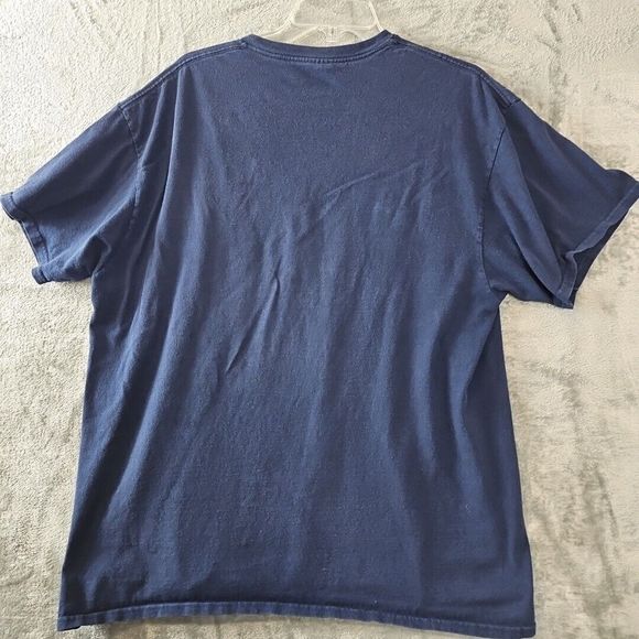 Los Angeles California Tshirt No Sz Tag Navy Unisex Palm Trees - Picture 4 of 6